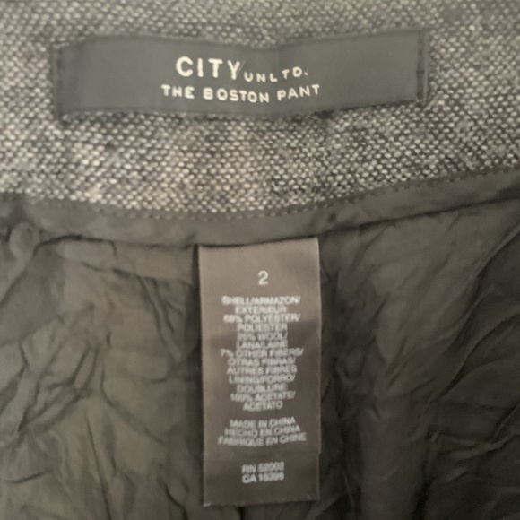 City UNLTD. the Boston Pant Gray - Picture 2 of 4